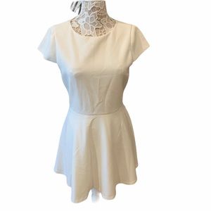 Alice + Olivia white dress size 12